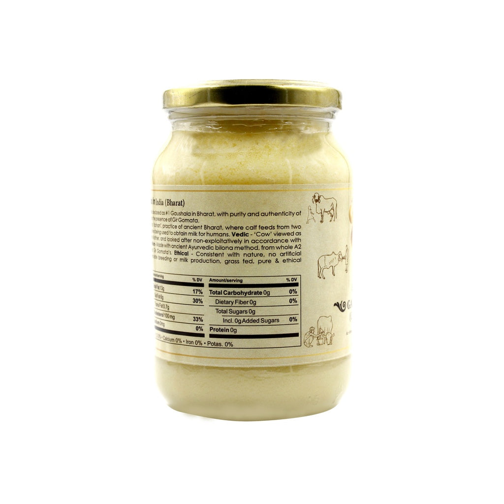 Gir Ahinsak Gau Ghee (A2) Bilona - Distacart
