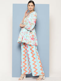 Thumbnail for Ahalyaa Printed Ethnic Co-Ords - Distacart
