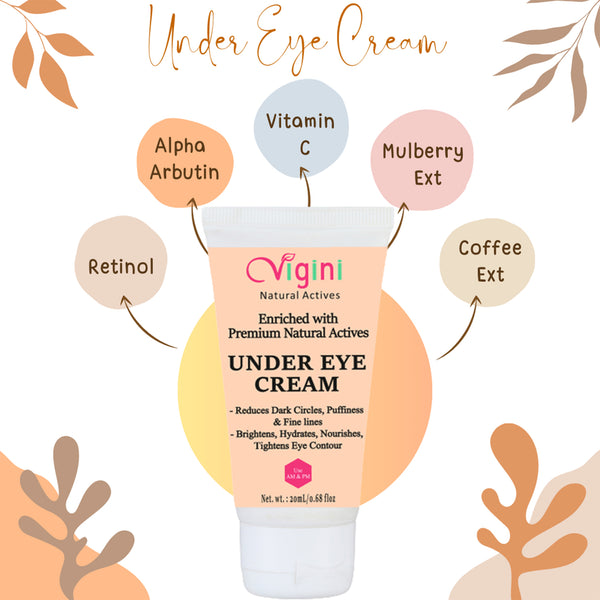 Vigini Under Eye Cream For Dark Circle - Distacart
