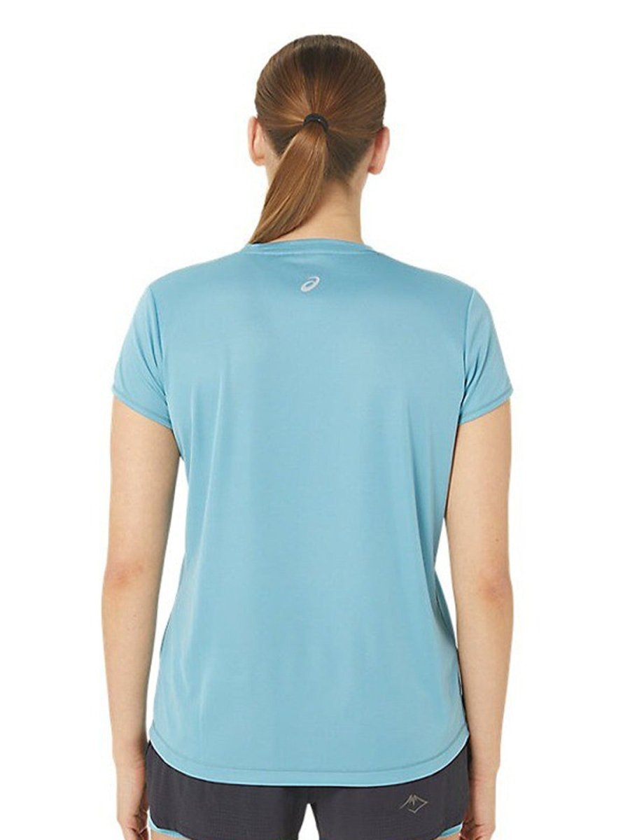 ASICS Fujitrail Logo SS Round Neck T-Shirt - Distacart
