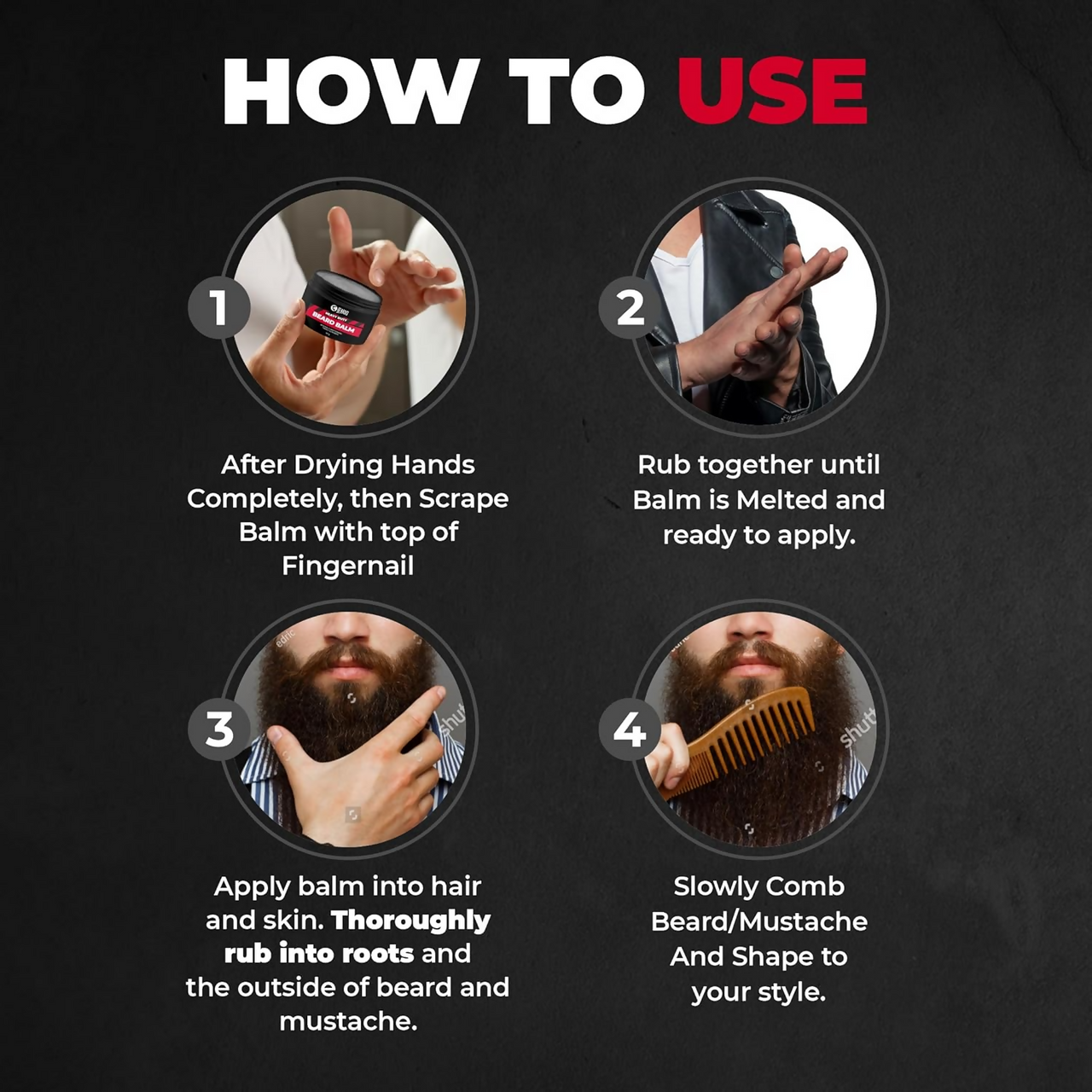 Beardo Heavy Duty Beard Balm - Distacart
