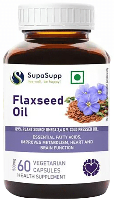 Sri Sri Tattva Flaxseed Oil Capsules - Distacart