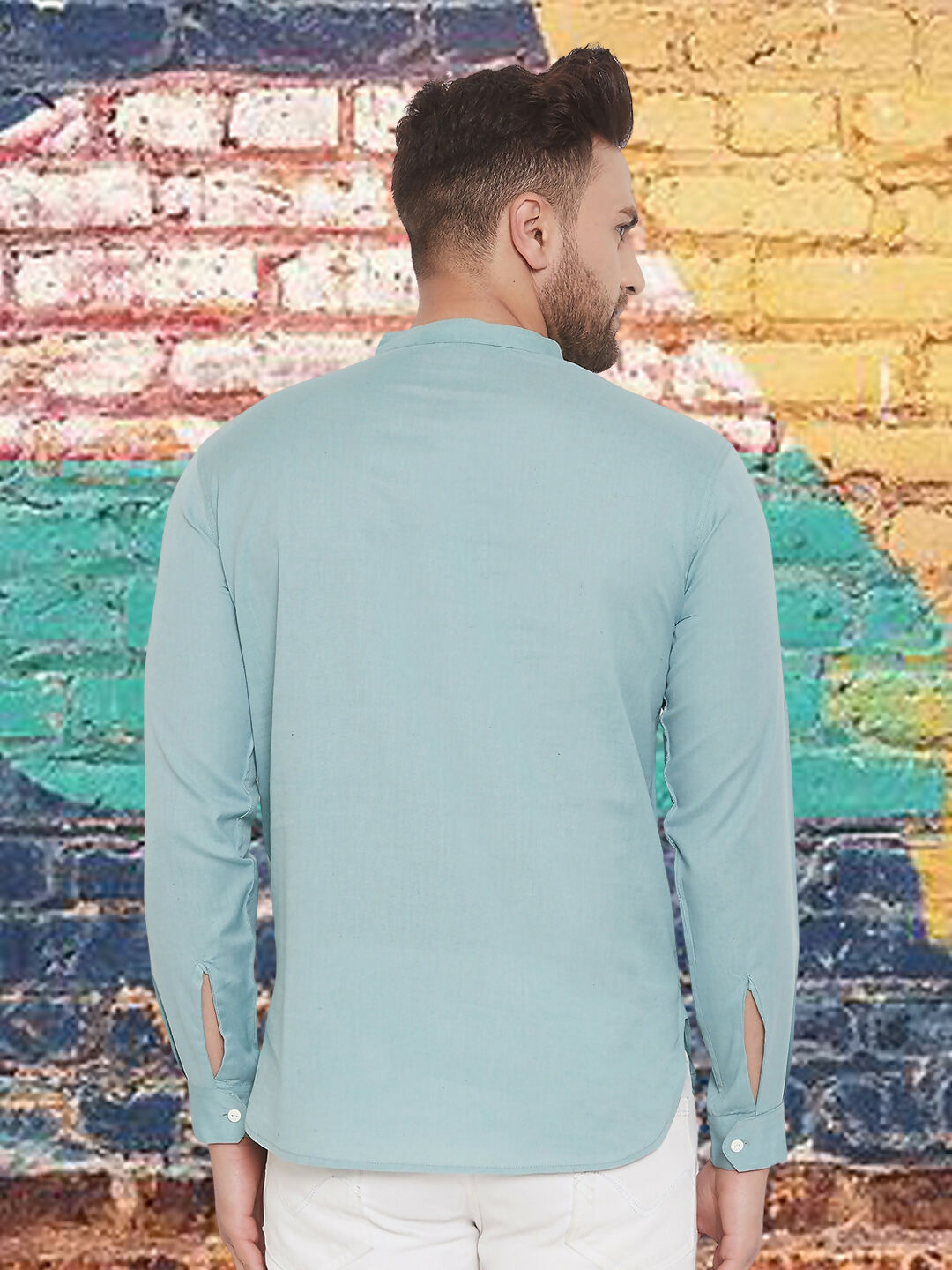Even Apparels Men's Pure Cotton Green Kurta - Distacart