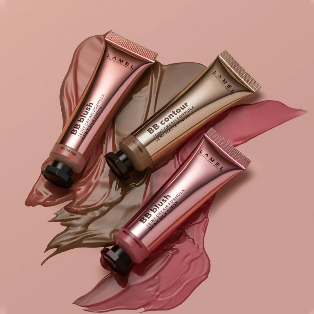 Lamel BB Blush For Dewy Silk Finish - 401 Tea Rose - Distacart