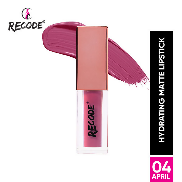 Recode Hydrating Matte Liquid Lipstick - April 04 - Distacart