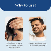 Thumbnail for Man Matters Derma Roller with 540 Titanium Alloy Micro Needles 0.5 mm