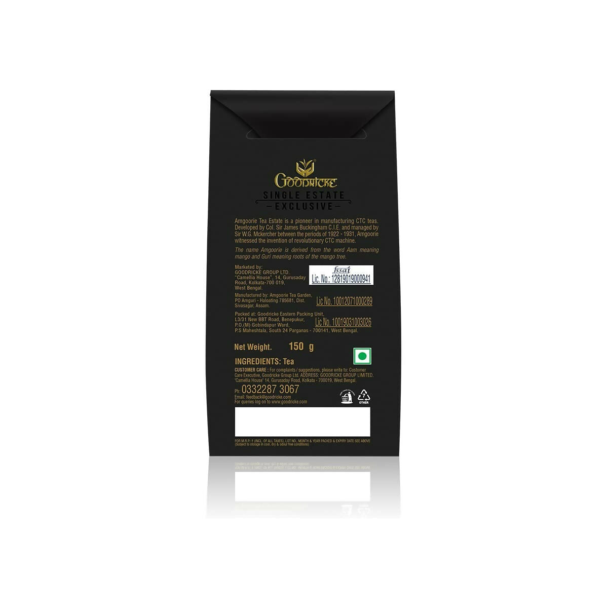 Goodricke Amgoorie Single Estate Assam Ctc Tea - Distacart