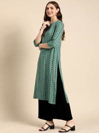 Thumbnail for Anouk Ethnic Motifs Printed Straight Kurta with Palazzos - Distacart