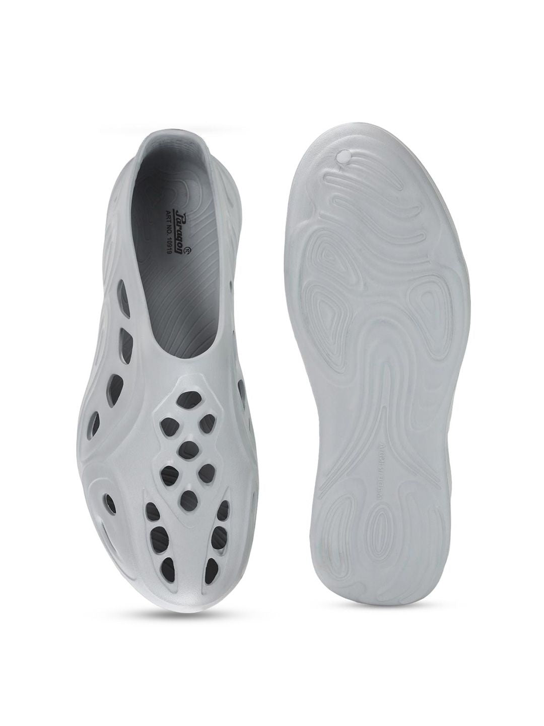 Paragon Men Textured Rubber Clogs