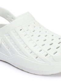 Thumbnail for Roadster The Lifestyle Co. Men White Self-Designed Clogs
