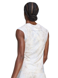 Thumbnail for Adidas Fast Aop Tee Abstract Printed Sleeveless Sports T-Shirt - Distacart
