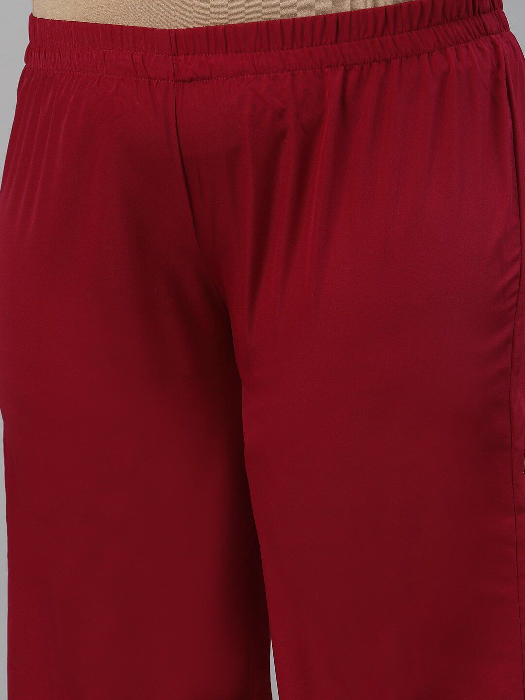 Sztori Plus Size Floral Printed Shirt Collar Straight Crepe Kurta with Palazzos - Distacart