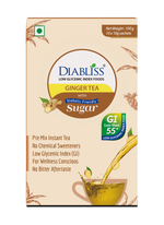 Thumbnail for Diabliss Ginger Tea Sachets With Diabetic Friendly Sugar - Distacart