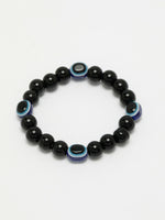 Thumbnail for NVR Men & Women Evil Eye Beaded Adjustable Bracelet - Distacart