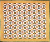 Thumbnail for Yellow White Ethnic Motifs Cotton 300TC King Bedsheet With 2 Zipper Pillow Covers - Super King Size by House of Ree