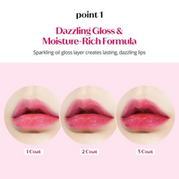 Thumbnail for Etude House Dear Darling Oil Tint - 01 Real Cherry