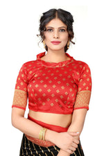 Thumbnail for Vamika Black Printed Art Silk Saree - Distacart