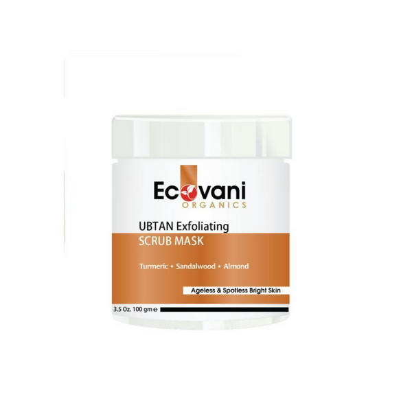 Ecovani Organics Organics Ubtan Exfoliating Scrub Mask - Distacart