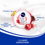 Thumbnail for Nivea Soft Light Moisturizer Cream Peppy Pomegranate For Hands And Body - Distacart