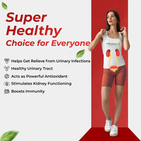 Thumbnail for Health Veda Organics D-Mannose + Cranberry Extract Tablets - Distacart