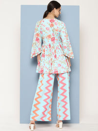 Thumbnail for Ahalyaa Printed Ethnic Co-Ords - Distacart