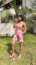 Thumbnail for Noroke Modal satin Marble Print Co-Ord Set Women - Distacart