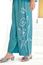 Thumbnail for BulBul Nira Iceblue Co-Ord Set