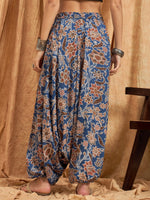 Thumbnail for InWeave Indigo Big Jaal Harem Pant - Distacart