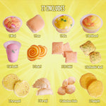 Thumbnail for The Small Wonderland Maratha Samrat Thali -Maharashtrian food Inspired pretend Fabric Toys