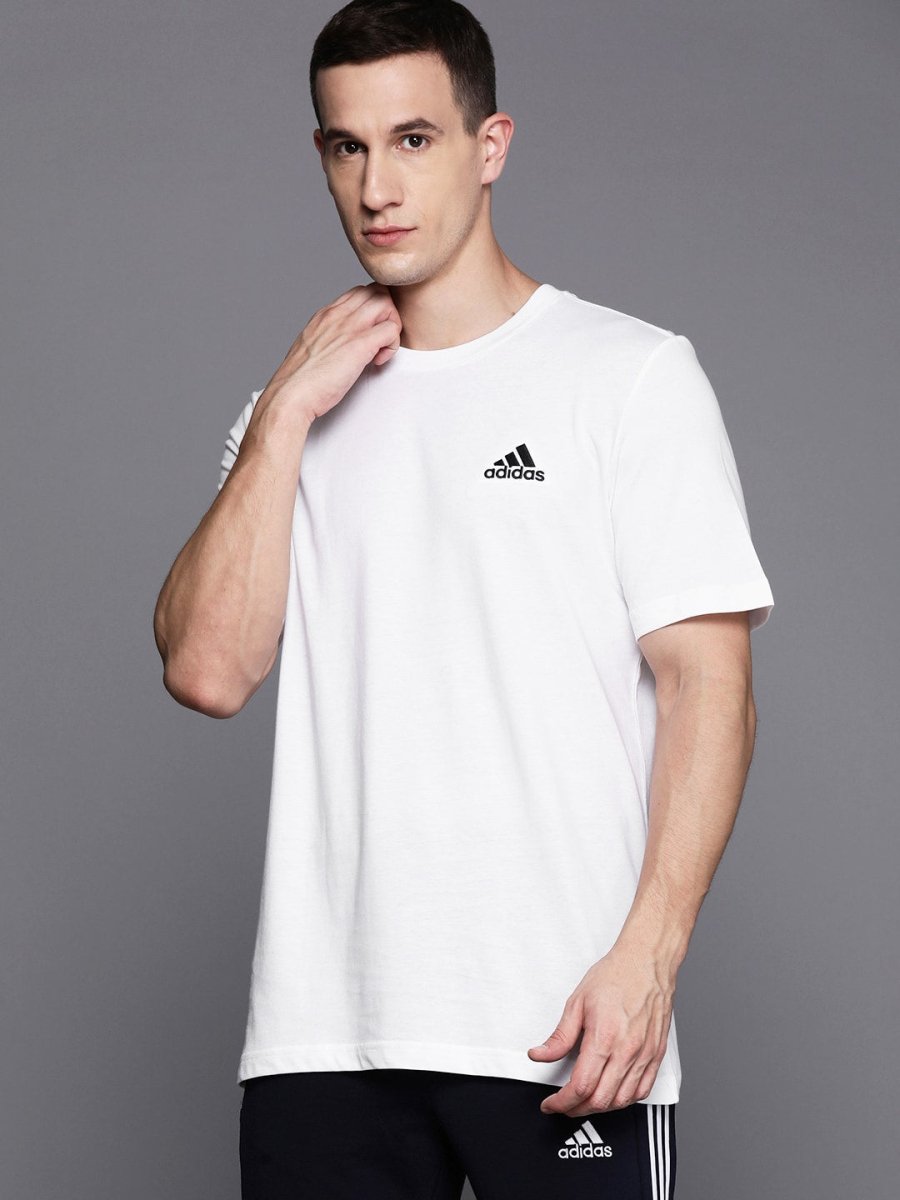 Adidas Men SL SJ Pure Cotton T-shirt - Distacart