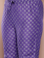 Thumbnail for Sztori Plus Size Floral Printed Yoke Design Kurta with Trousers - Distacart