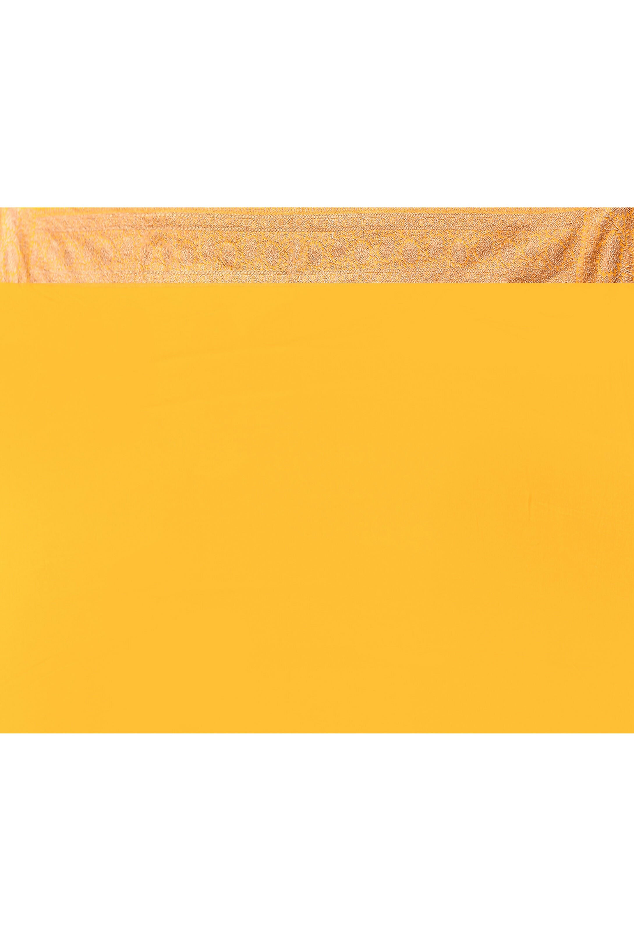 Joban Fashion Black Crepe Chiffon Pure Handloom Banarasi Silk Saree