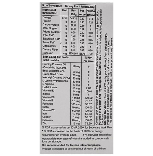 Ipca Keraglo Men Tablets - Distacart