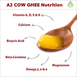 Thumbnail for Le Organics A2 Cow Ghee | Cultured Desi Ghee | Homemade & Certified Organic Ghee - Distacart