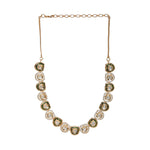 Thumbnail for Kundan and Daimond Neckpiece (Gold) - Ruby Raang - Distacart