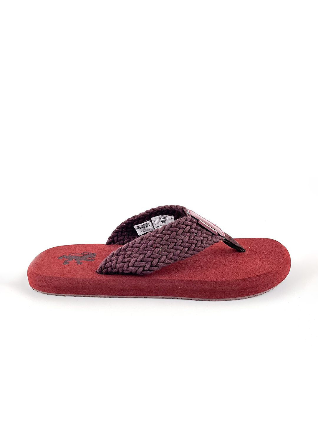 Red Tape Men PU Thong Flip-Flops