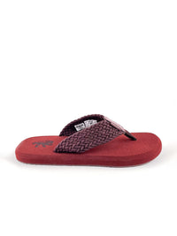 Thumbnail for Red Tape Men PU Thong Flip-Flops