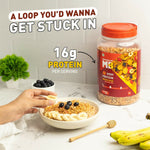 Thumbnail for MuscleBlaze 16g High Protein Wheat Cereal - Strawberry Blast - Distacart