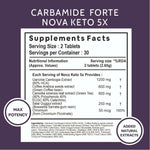 Thumbnail for Carbamide Forte Keto-5X Fat Burner Veg Tablets - Distacart
