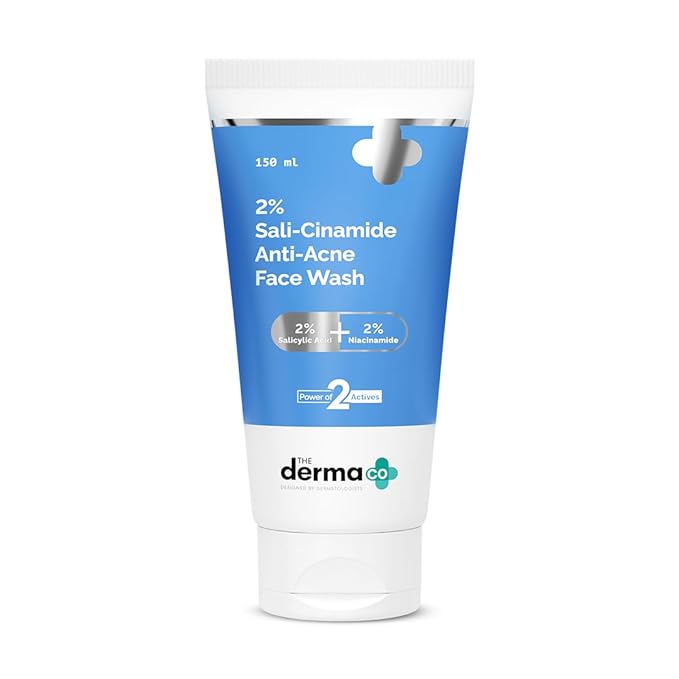 The Derma Co Sali-Cinamide Anti-Acne Face Wash - Distacart