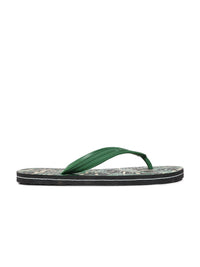Thumbnail for Paragon Men Green Printed Rubber Slippers