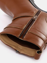 Thumbnail for Roadster The Lifestyle Co. Women Mid Top Regular Boots With Buckle Detail