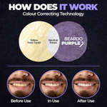 Thumbnail for Beardo Purple X Teeth Whitening Powder - Distacart