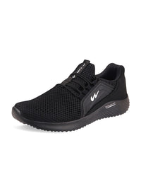 Thumbnail for Campus Men Black Mesh Running Shoes