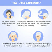 Thumbnail for Nykaa Naturals Microfiber Hair Wrap for Frizz Free & Shiny Hair - Blue - Distacart