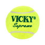 Thumbnail for Vicky Supreme Yellow Tennis/Cricket Ball Heavy Multipurposeful Design & Durable Rubber Built - Distacart