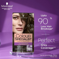 Thumbnail for Schwarzkopf Colour Specialist Permanent Hair Colour - 6.16 Cool Dark Blonde - Distacart