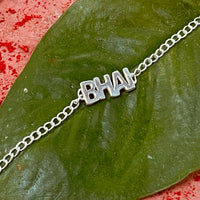 Thumbnail for trueBrowns 925 Sterling Silver Bhai Silver Chain Rakhi