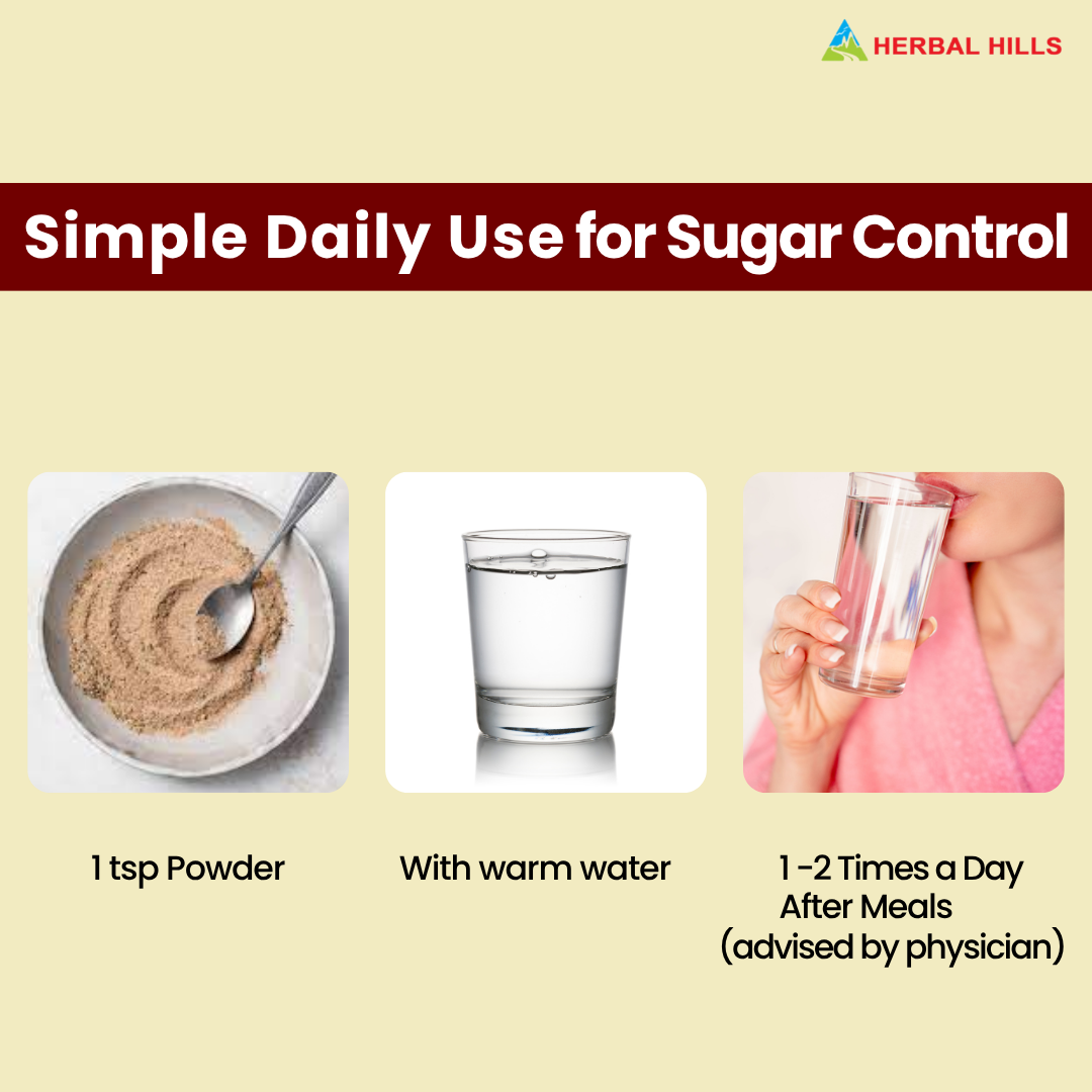Herbal Hills Ayurveda Dia Care Churna - Distacart
