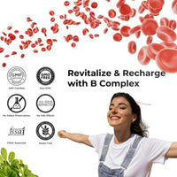 Thumbnail for Health Veda Organics Plant Based Vitamin B-12 Capsules
